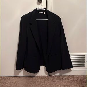 Dana Buchman jacket (Navy, 1X)